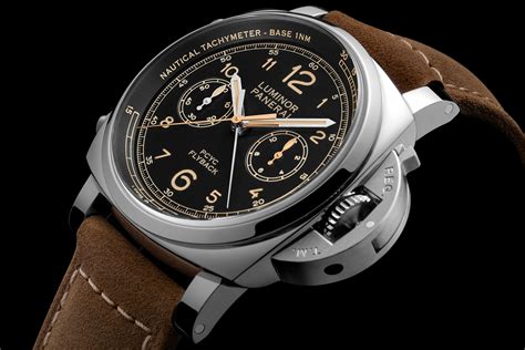 panerai watch flyback|Panerai luminor flyback.